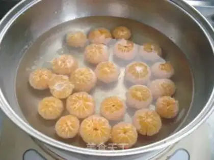 Make Sugar and honey oranges step 2
