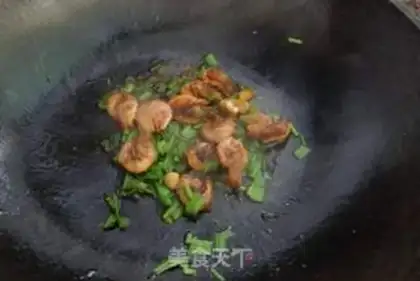 Make Garlic shrimp step 6