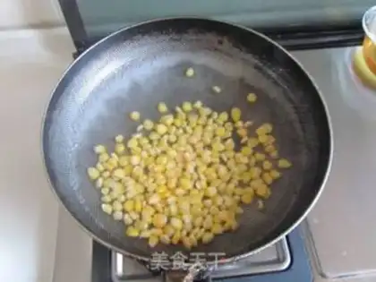 Make Gold-sand corn shrimp step 1