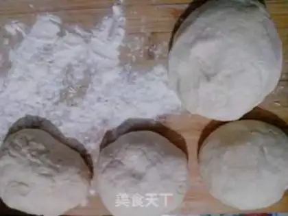 Make Sesame oil pancakes step 4