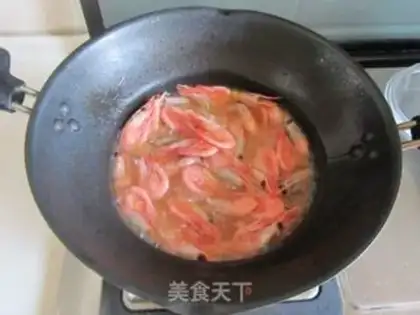 Make Gold-sand corn shrimp step 2