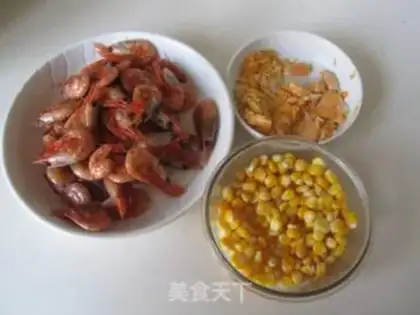 Make Gold-sand corn shrimp step 4