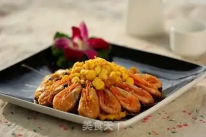 Make Gold-sand corn shrimp step 8