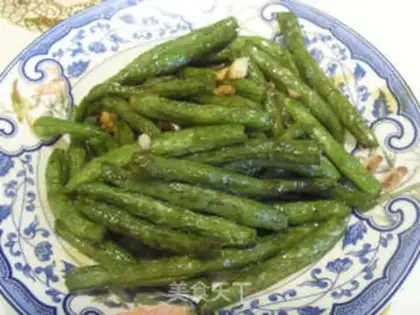 Make Garlic beans step 4