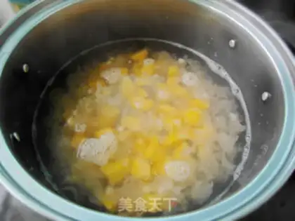 Make Silver-eared rice and sweet potatoes step 5
