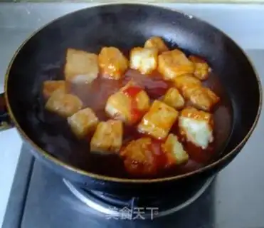 Make Pinebread tofu step 5
