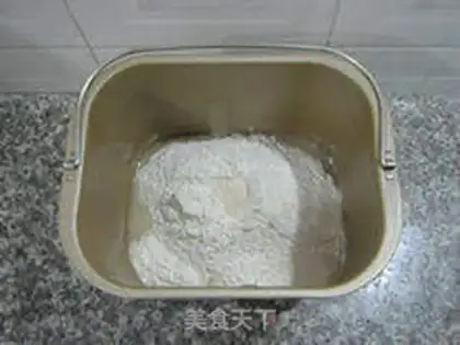 Make White Sesame Package step 0
