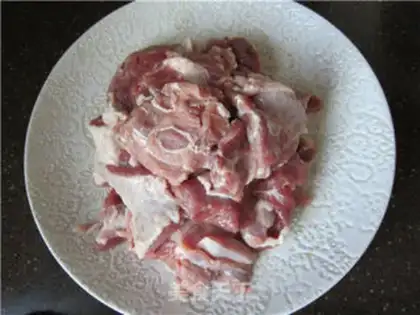 Make The radish lamb stew step 0