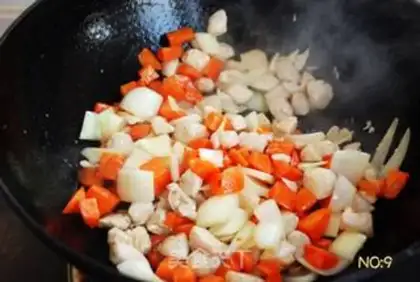 Make Curry chicken step 8