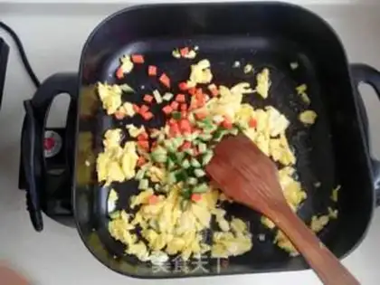 Make Onion fried rice step 3