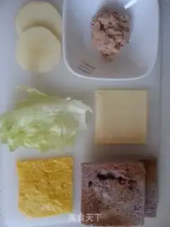 Make Black rice tuna sandwich step 2
