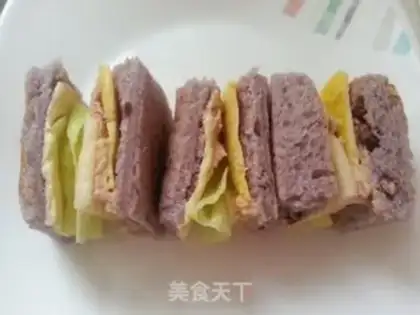 Make Black rice tuna sandwich step 3
