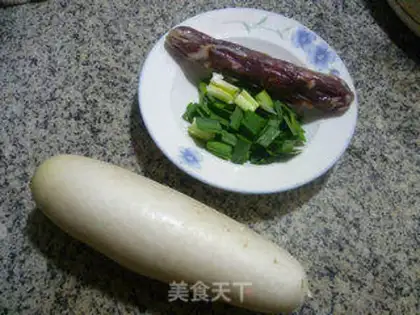 Make Weenie fried radish step 0