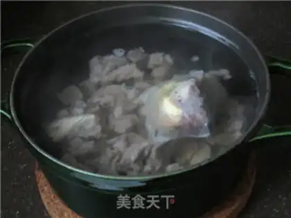 Make The radish lamb stew step 5
