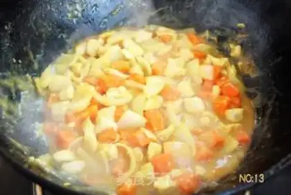 Make Curry chicken step 12