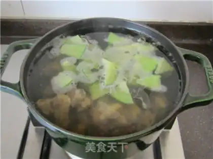 Make The radish lamb stew step 7