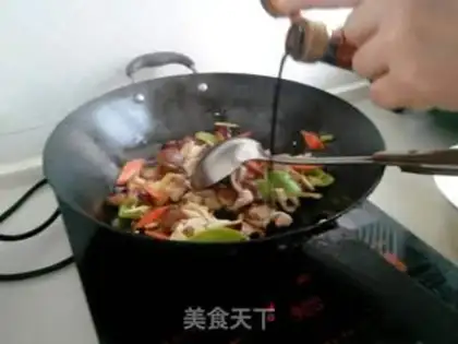 Make Fried mushrooms step 5