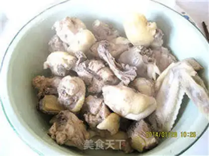 Make Pig hoof and chicken freeze step 5