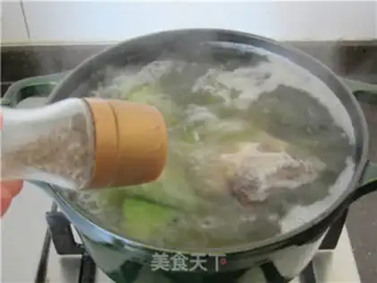 Make The radish lamb stew step 10