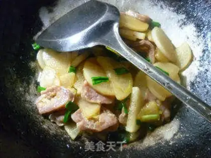 Make Weenie fried radish step 11