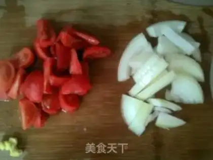 Make Onion tomato beef step 2