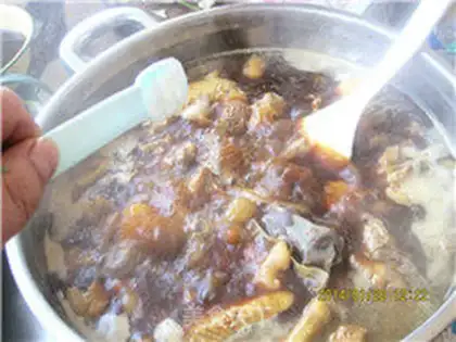 Make Pig hoof and chicken freeze step 16