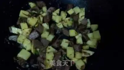 Make Potato beef step 4