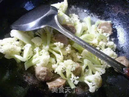 Make Beefballs, broccoli step 3