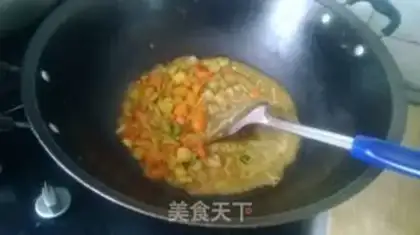 Make Seafood curry step 3