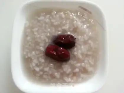 Make Five grains of date porridge step 3