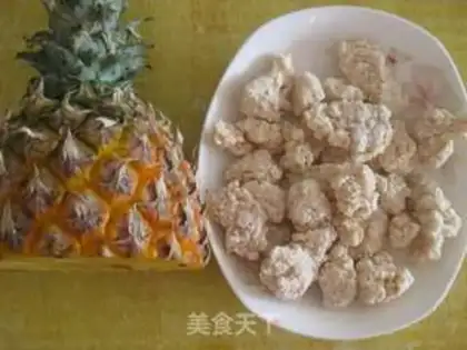 Make Pineapple chicken rice step 0
