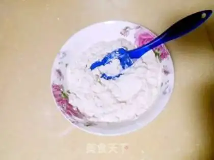Make The rice cake step 1