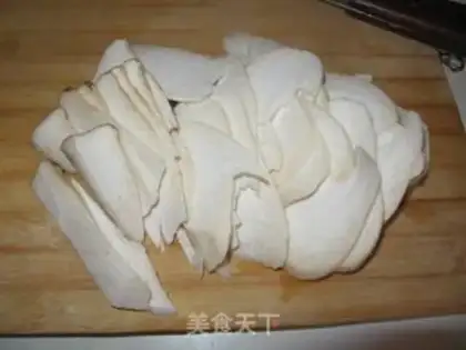 Make Fried pepper abalone mushrooms step 1