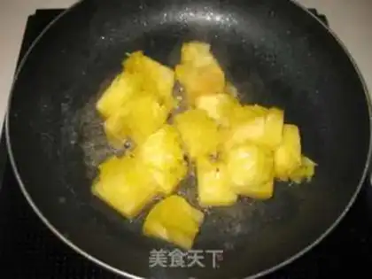 Make Pineapple chicken rice step 5