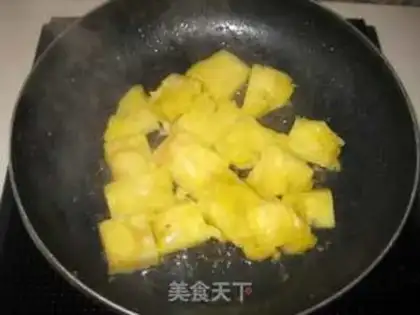 Make Pineapple chicken rice step 6