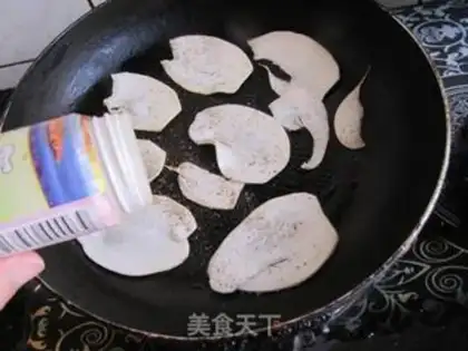 Make Fried pepper abalone mushrooms step 4