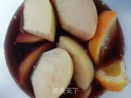 Make Wine and fruit step 2
