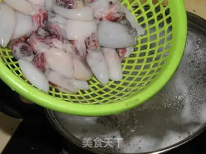 Make Fish and seafood step 1
