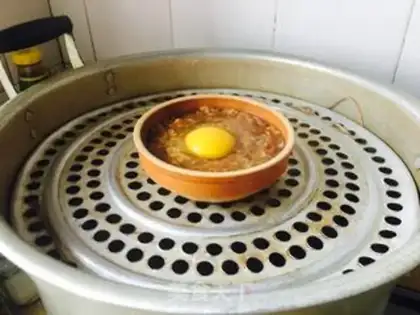 Make Meat and eggs step 2
