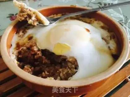 Make Meat and eggs step 4