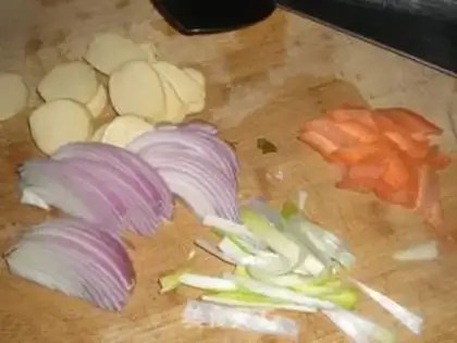 Make Lunch saffron step 0