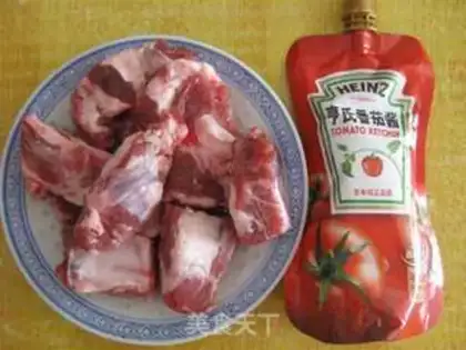 Make Cheese juice ribs step 0