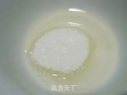 Make Black sesame egg rolls step 1