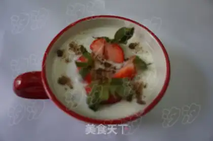 Make Strawberry yogurt step 5