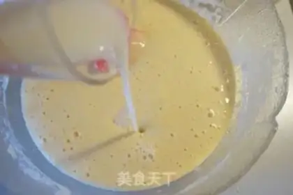 Make Pear pudding cake step 3