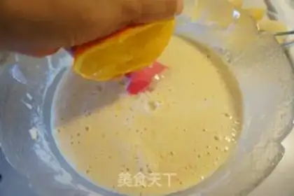 Make Pear pudding cake step 4