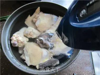 Make The chicken soup step 3