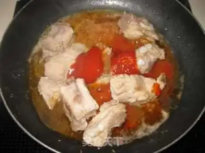 Make Cheese juice ribs step 6
