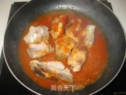 Make Cheese juice ribs step 7