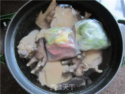 Make The chicken soup step 5